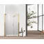 Porte de douche pivotante sans cadre l 46,5 "x H 72"-85752671