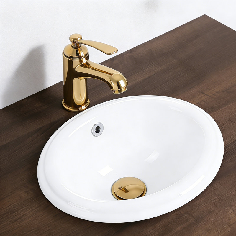 Petit lavabo pour salle de bain 16 po x 12 po KARAMAG