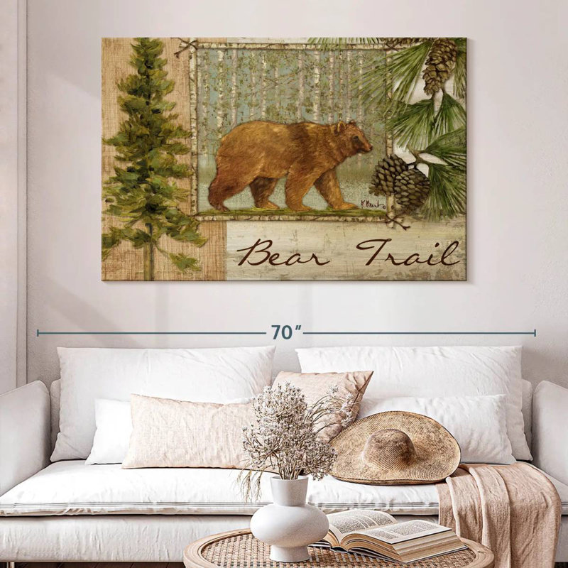 Bear Trail, 34" H x 51" W