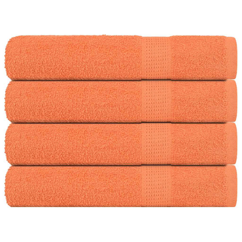 Sawiki 100% Cotton Bath Towels, Apple green, Beach Towel - 4 Pack