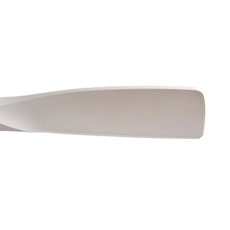 Ventilateur de plafond intérieur / extérieur pour patio avec télécommande, Blanc, Blanc, 52 po de largeur