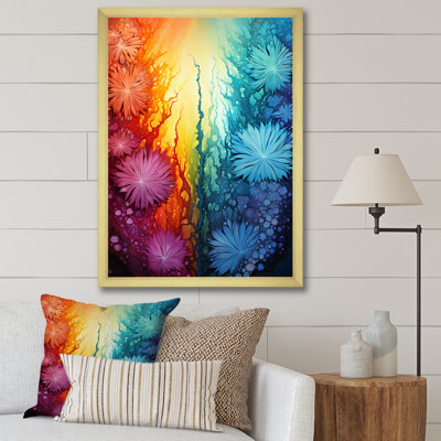 Feux d'artifice colorés 2 - Botanicals Wall Art