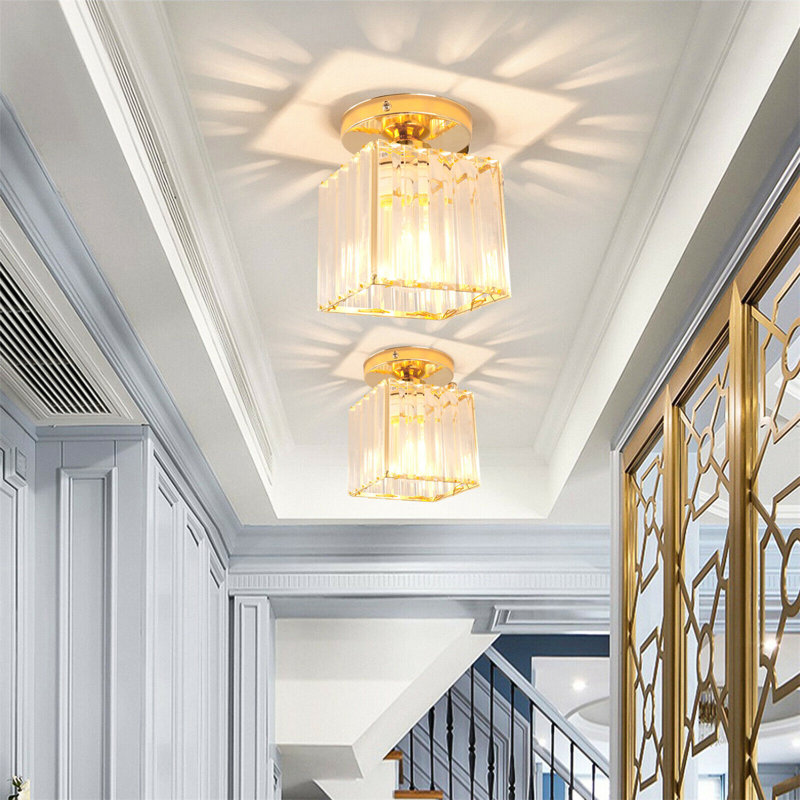Lustre moderne en cristal