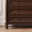 Armoire d'appoint en noyer massif