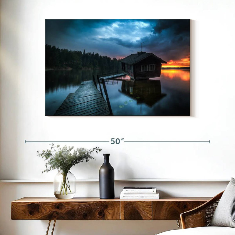 Lilie Drunken Sauna In Finland, 26'' H x 39'' W