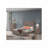 Wooden Panel Platform Bed