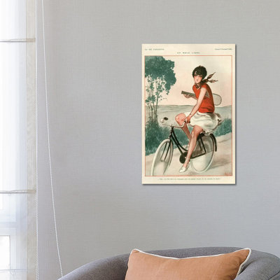 1927 La Vie Parisienne III Plate by The Advertising Archives - Wrapped Canvas Gallery-Wrapped Canvas Giclée