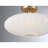 Mason 1-Light Ceiling Light in Natural Brass-1068367311