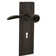 Mission Plate Single Dummy with Decorative Keyhole and Swan Lever