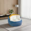 Fauteuil à billes rembourré, fauteuil de plancher moderne avec poignées-839265557