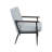 22.8" W Chenille Upholstered Armchair-1488425751