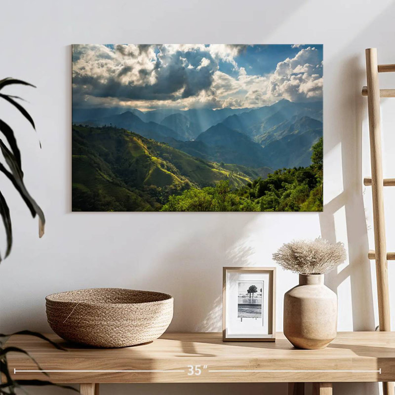 Alvord Rays On The Valley, H 16 po x l 24 po