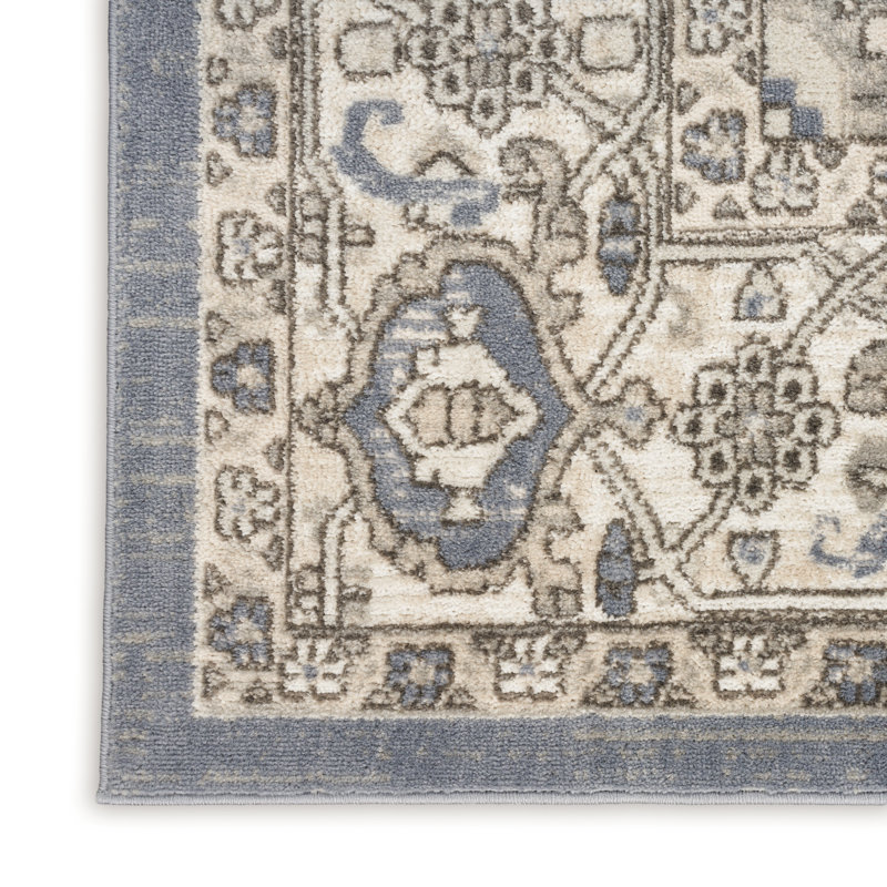 Tapis tissé à la machine Sereno, Tapis de couloir 2 pi 2 po x 7 pi 6 po