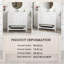 Meuble-lavabo autoportant 36 po avec lavabo en céramique 36 po-878534858