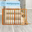Barrière d'intérieur pour animaux 3 panneaux PETMAker et barrière pliable pour chien 54 x 24 pouces pour chiens et petits animaux | Cloison de sécurité extensible pour les maisons et les portes -33893612-126392448