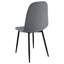 Ensemble de 4 chaises d'appoint rembourrées Jazmine