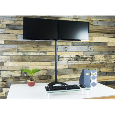 Dual Monitor Extra Tall Desk Stand