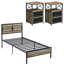 Ensemble de chambre configurable avec lit plateforme 3 pièces Kempst-87414694-87414691