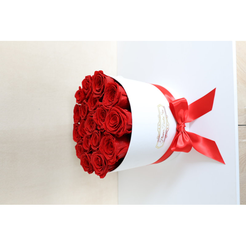 Boîte à roses préservée