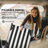 Folding Chaise Lounge Pool Chairs, Outdoor Sun Tanning Chairs with 5-Level Reclining Back, Steel Frame for Beach, Yard, Patio, Black and White-670141523