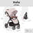 Hauck Foldable 4 Wheel Multi-Child Stroller with Storage-93810660