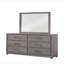 Commode de rangement contemporaine 1 tiroir 6 tiroirs avec poignée en métal