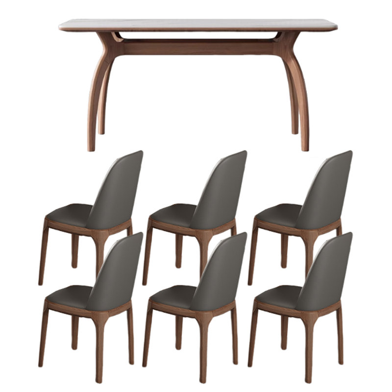 Table de salle à manger Modern, H 29,92 po x L 59,05 po x l 31,49 po