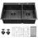 33'' L Drop-In Double Bowl Stainless Steel Kitchen Sink