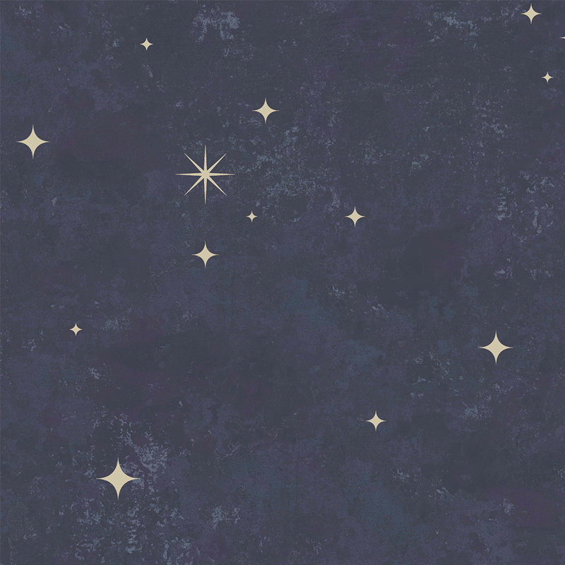 Papier peint adhésif Transform Starlight, Noir