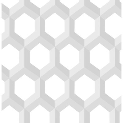 Papier peint hexagonal 33 'x 20,5 "Eclipse