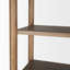 Étagère ouverte 2 portes en bois brun clair Edward-128922721