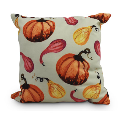 Harvest Outdoor Reversible Throw Pillow