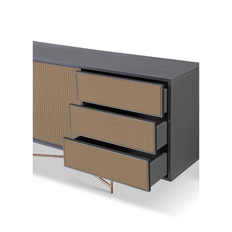 Alexxandra 179.9cm Sideboard, Grey