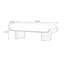 Banc rembourré en bois massif beige-1986391471