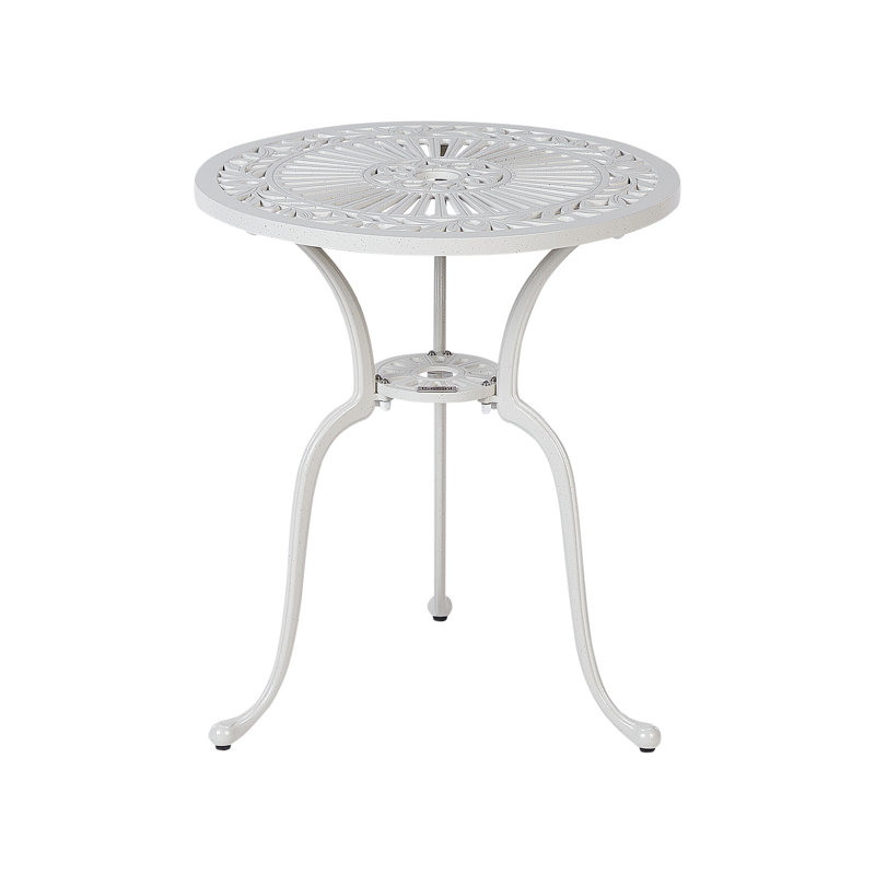 Hewett Round Metal Outdoor Bistro Table , 24cm cm W 24cm cm D