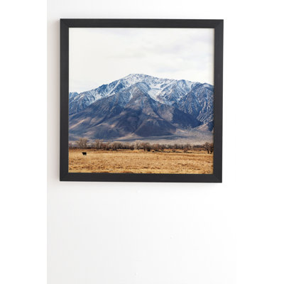 Breen madden the valley-reproduction de photo sur bois encadrée