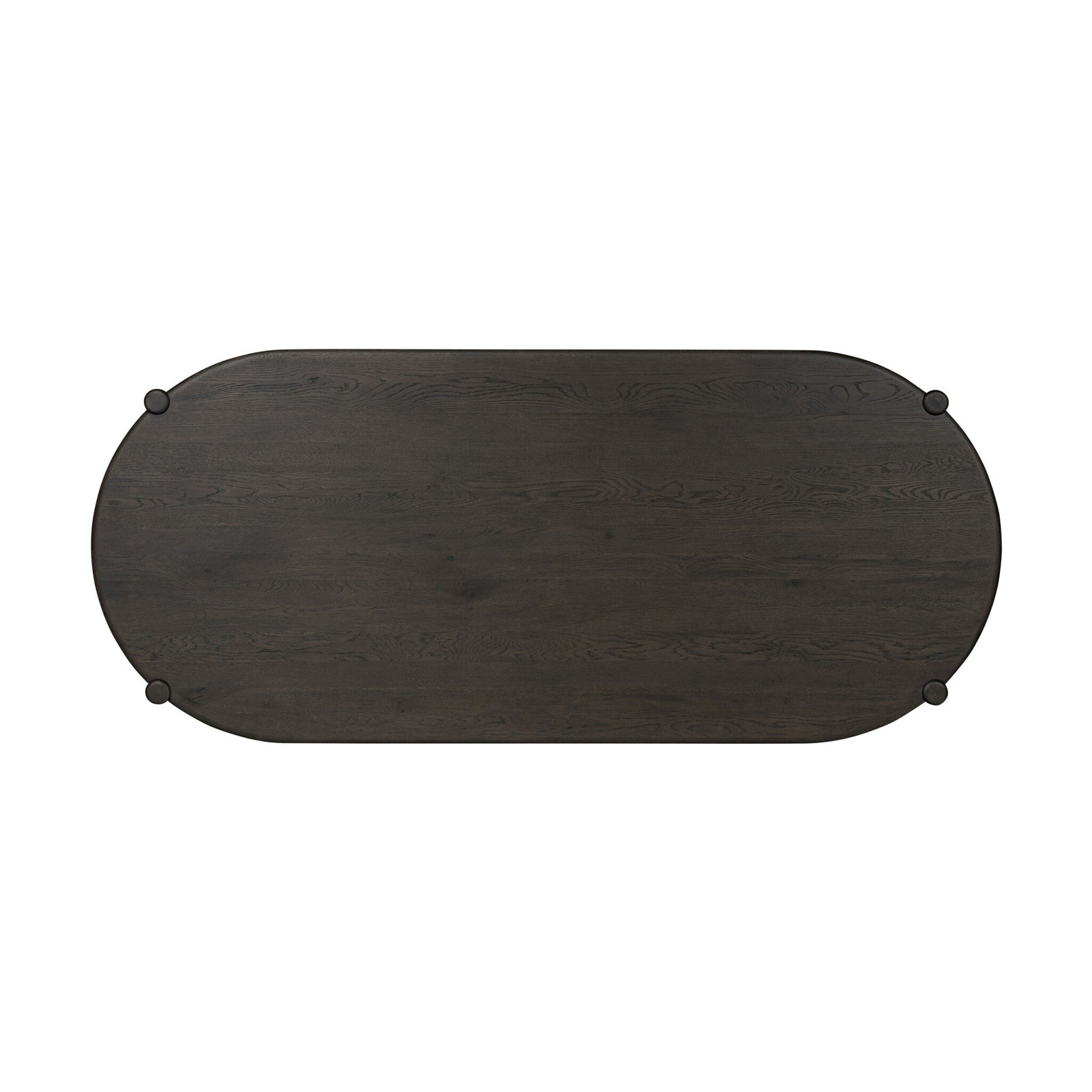 Salvador Dining Table, Smoked Black Oak