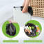 100 pièces, sac à ordures robuste noir à bouche plate, sac à ordures pour l'extérieur de bureau de cuisine, doublure de poubelle noire, sac à ordures robuste, adapté pour l'intérieur et l'extérieur-111290117