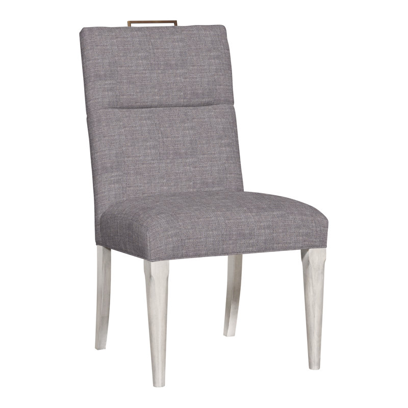 Chaise d'appoint Thom Filicia Home, Chenille nomade ardoise Crypton®, Casablanca
