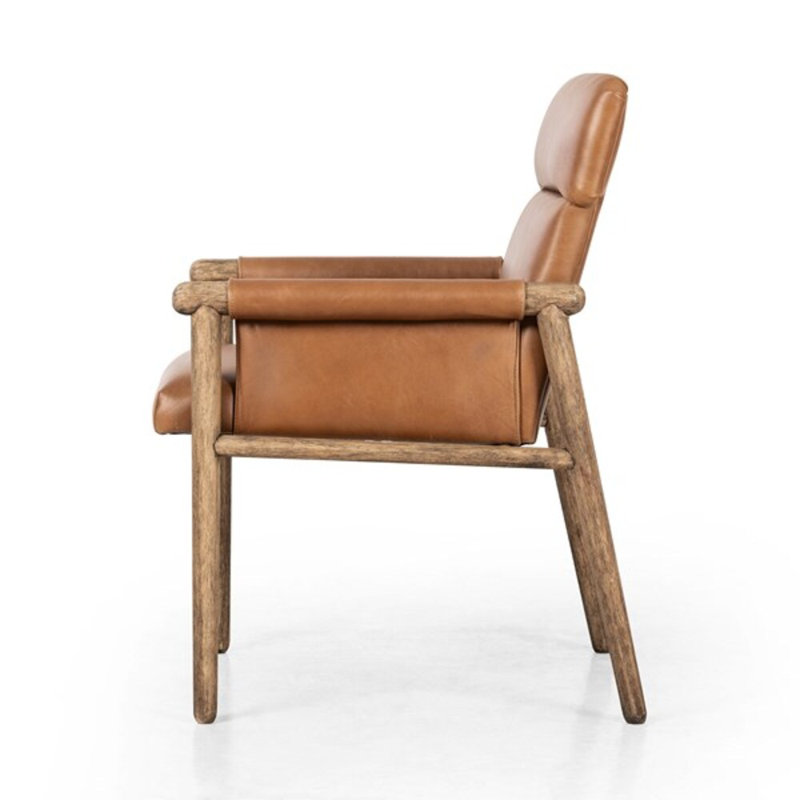 Almada Leather Arm Chair