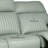 Liudgardas Genuine Leather Triple Power Reclining Loveseat With Zero Gravity, Usb Ports, Adjustable Headrest & Lumbar Support-1446892242