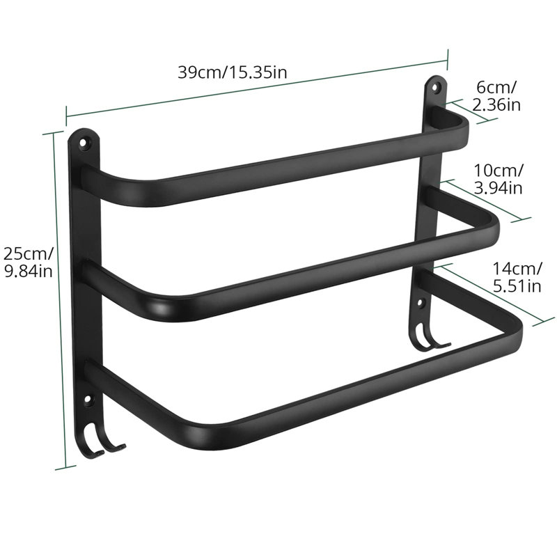 Summerall Wall Towel Rack