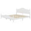 Base de lit plateforme en bois Classic Classic, système de support à lattes de bois-129605028