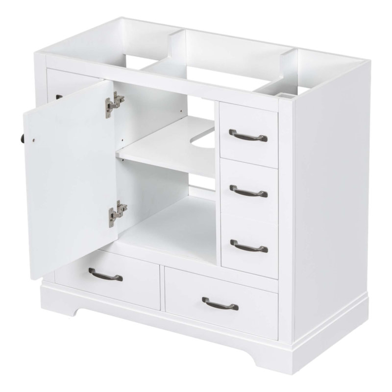 Meuble-lavabo 36 po sans lavabo, Blanc