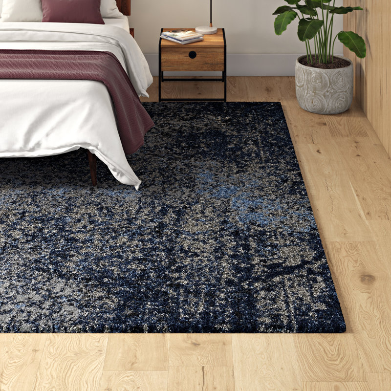 Abbie Performance Abstract Indoor Rug, Rectangle 7'7" x 10'6"