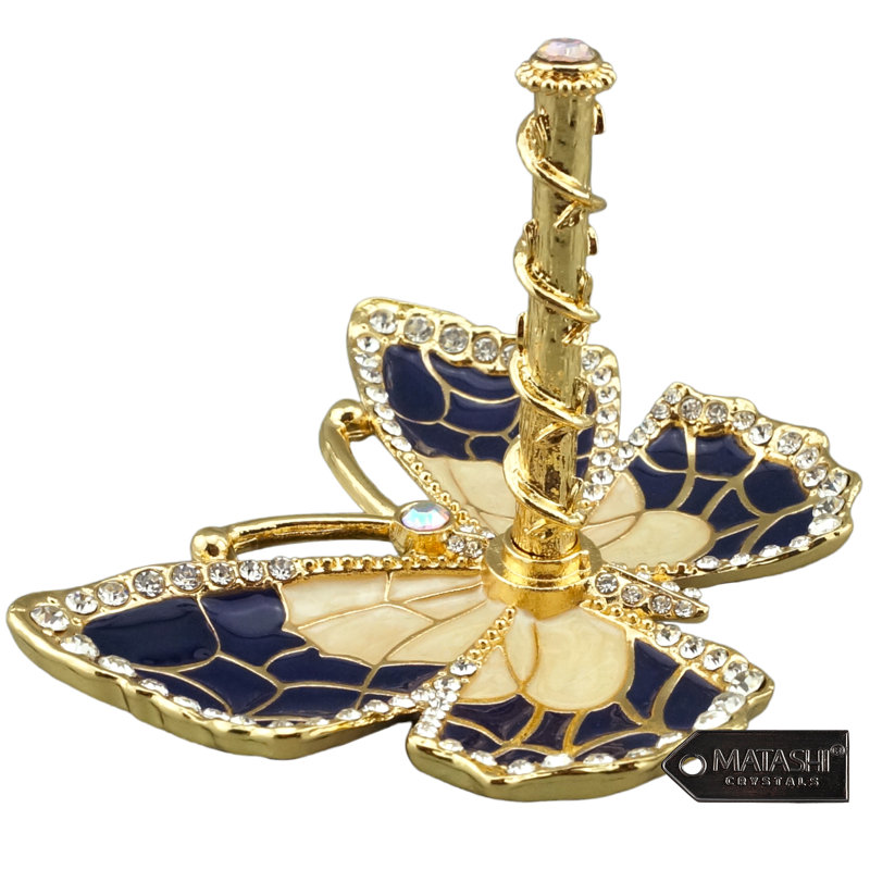 Ring Holder, Black/Gold