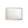 Wells Sinkware Rhythm Series 15.5'' Vitreous China Rectangular Bathroom Sink with Overflow
