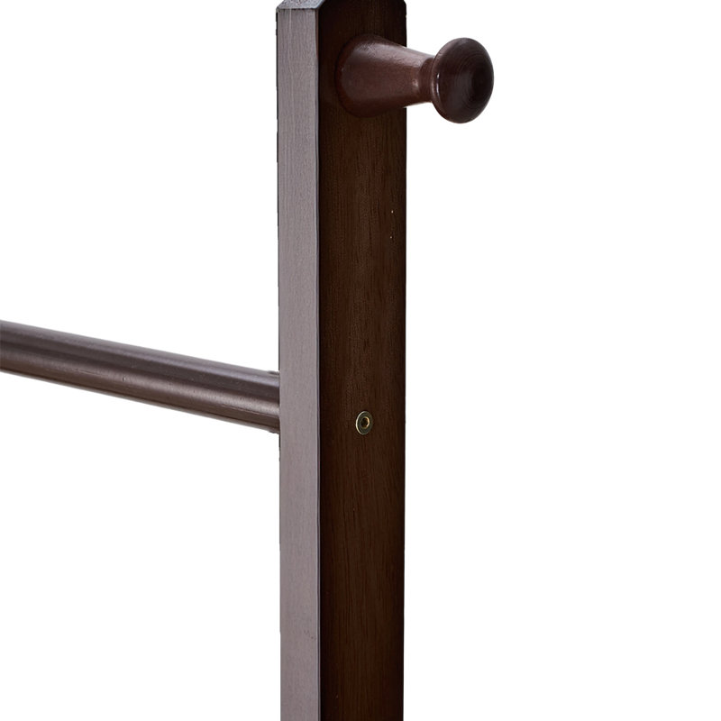 Adjustable Clothing Rack, Brown
