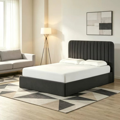Upholstered Ottoman Storage Bed