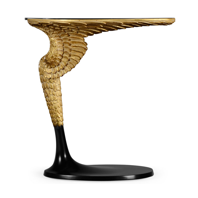 Icarus Glass End Table